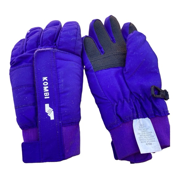 Kombi Tracker Gloves Kids purple Medium Black Large - Picture 4 of 8